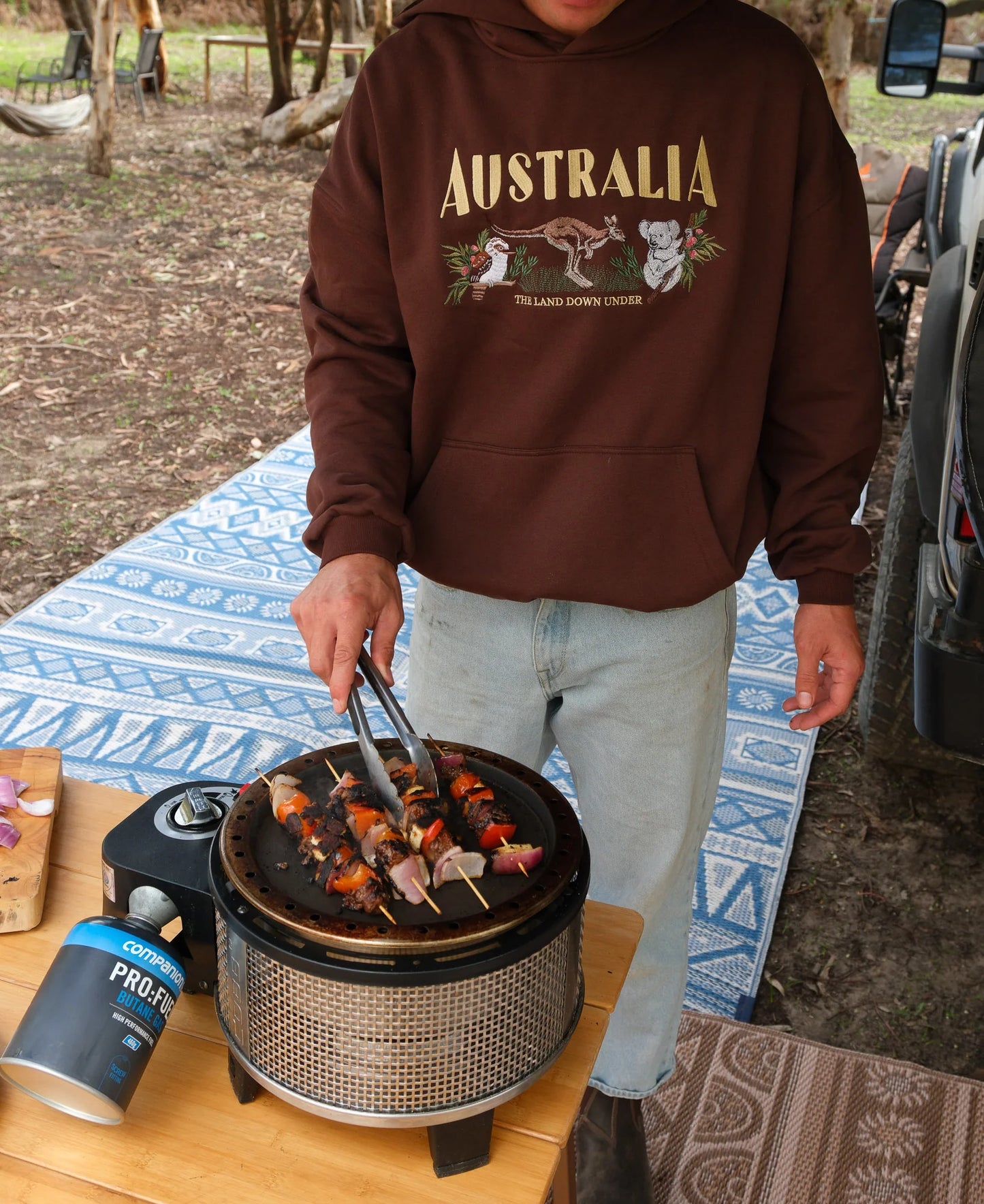 Brown Australia Hoodie