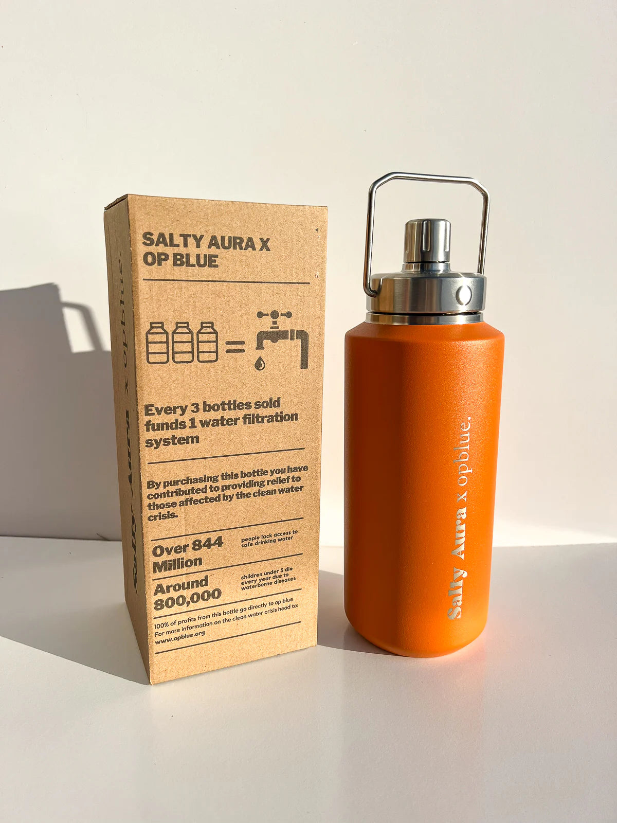 950ml Insulated Bottle Rust - 100% Profits Donated