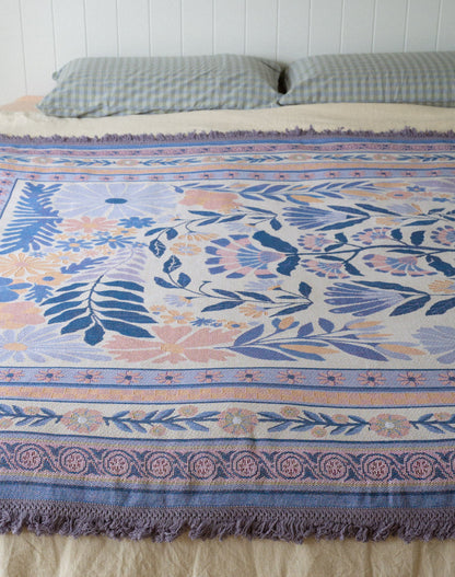 The Dahlia Purple Rug