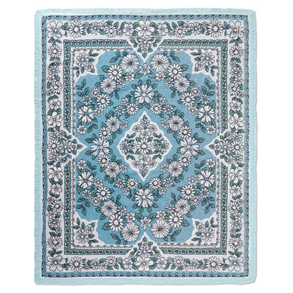 The Daisy Blue Rug