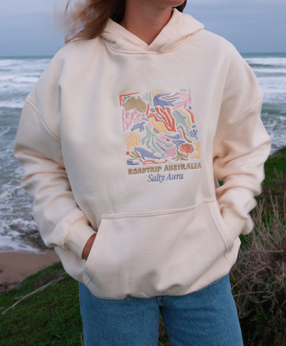 Cream Roadtrip Hoodie