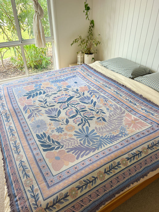 The Dahlia Purple Rug