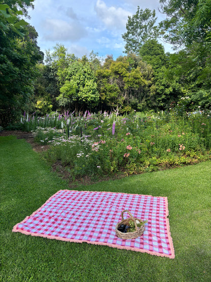 The Red Gingham Rug