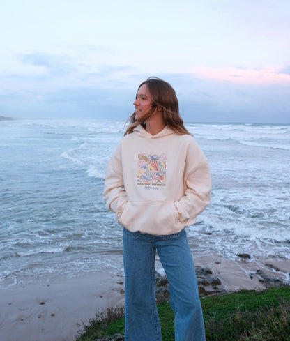 Cream Roadtrip Hoodie