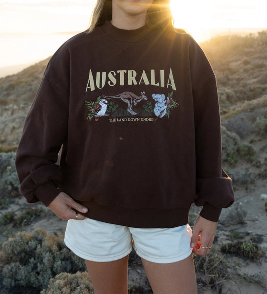 Brown Australia Jumper