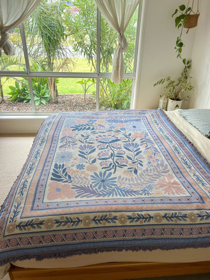 The Dahlia Purple Rug