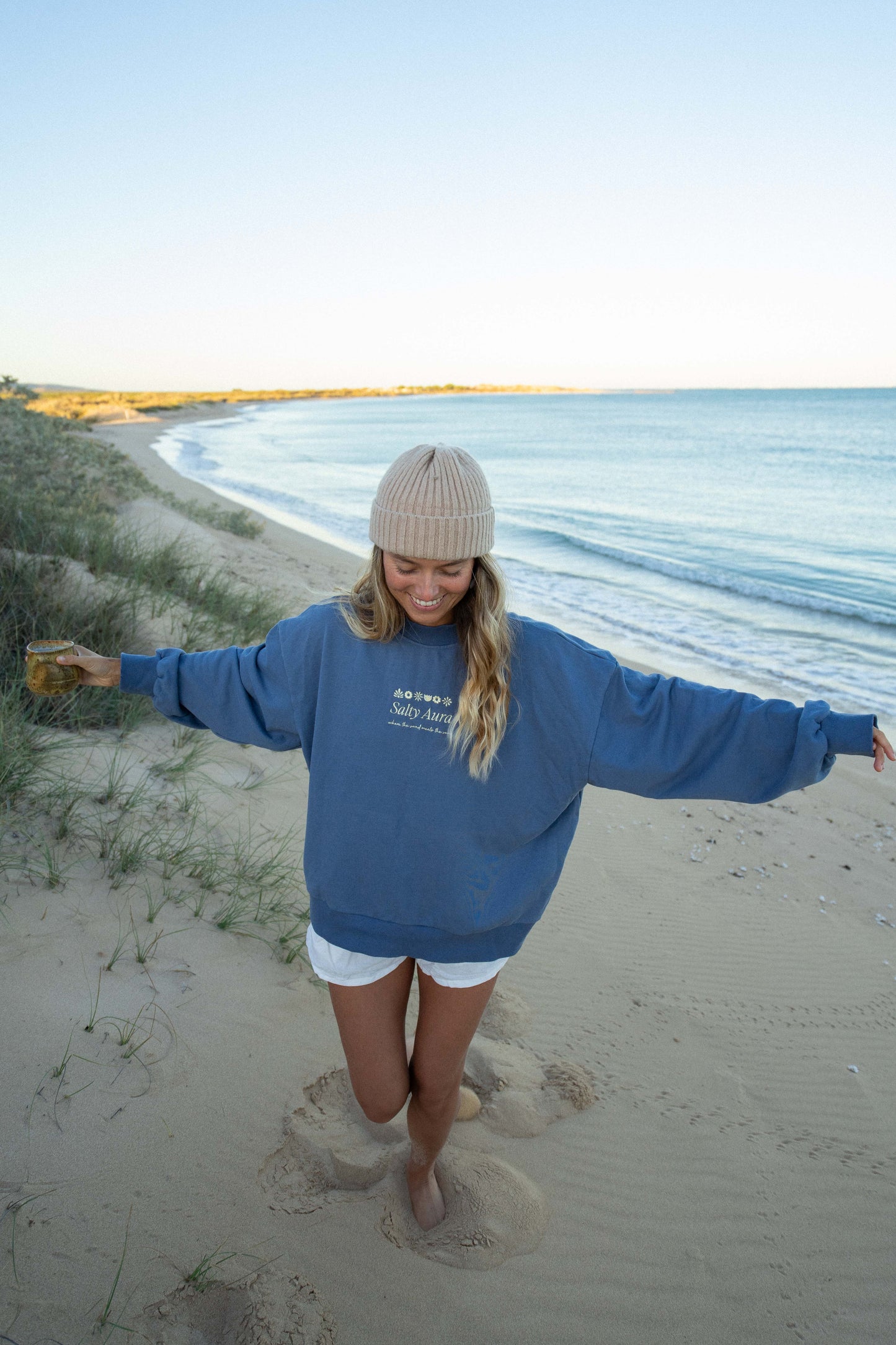 Salty Aura Original Blue Jumper
