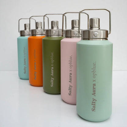 950ml Insulated Bottle Olive - 100% Profits Donated