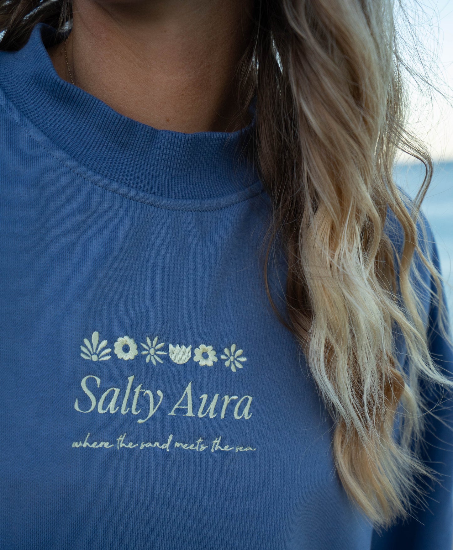 Salty Aura Original Blue Jumper