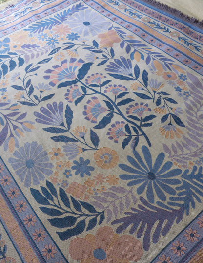 The Dahlia Purple Rug