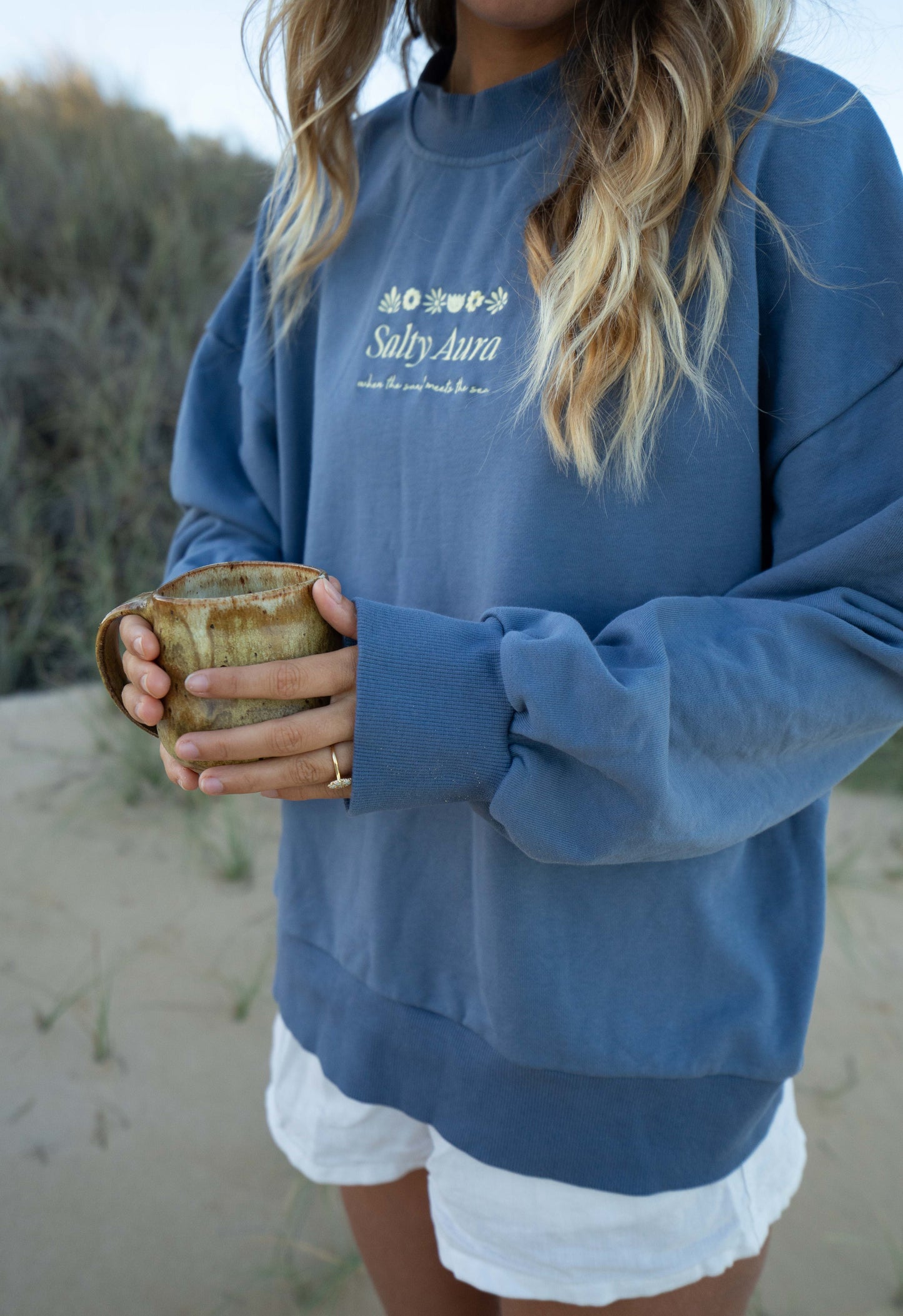 Salty Aura Original Blue Jumper